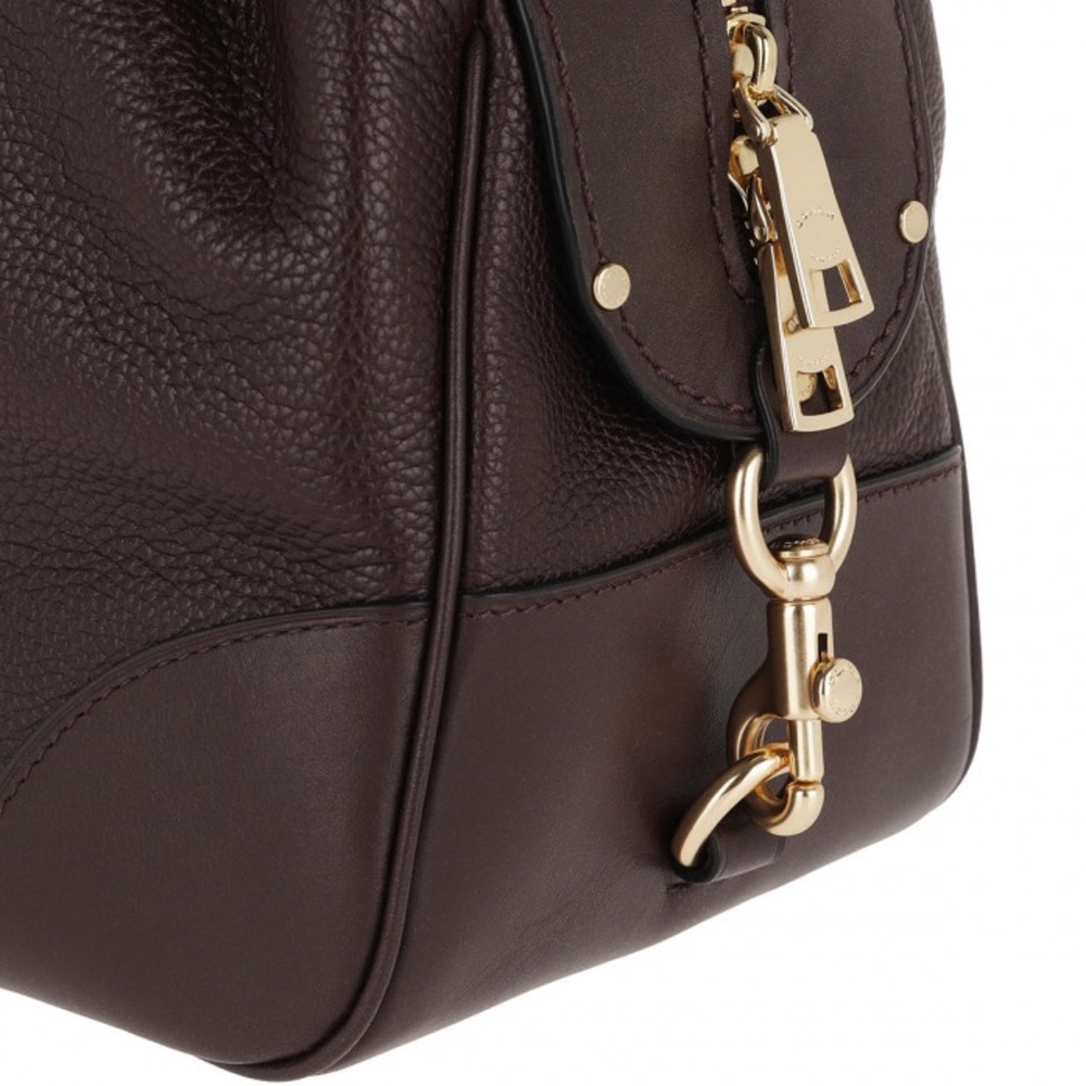 ✅SOLD!! COACH: Soft Leather MERLOT SATCHEL - Picture 9 of 10